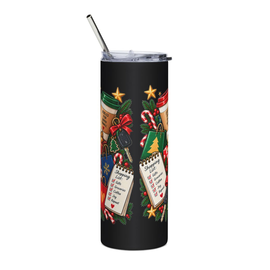Holiday Errand Fuel Tumbler | 20oz Stainless Steel Travel Cup