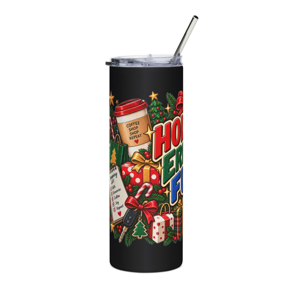 Holiday Errand Fuel Tumbler | 20oz Stainless Steel Travel Cup