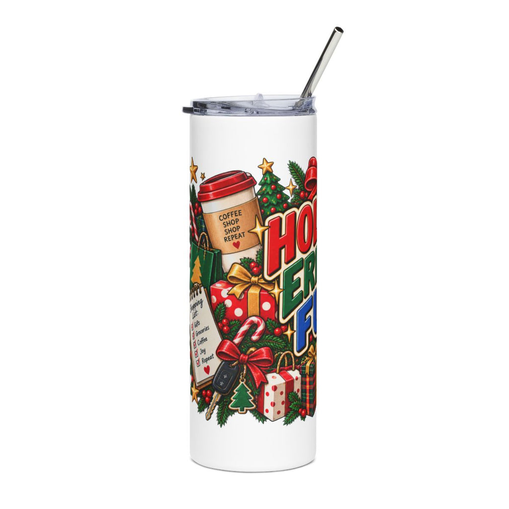 Holiday Errand Fuel Tumbler | 20oz Stainless Steel Travel Cup