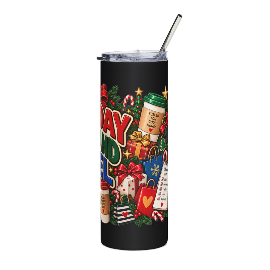 Holiday Errand Fuel Tumbler | 20oz Stainless Steel Travel Cup