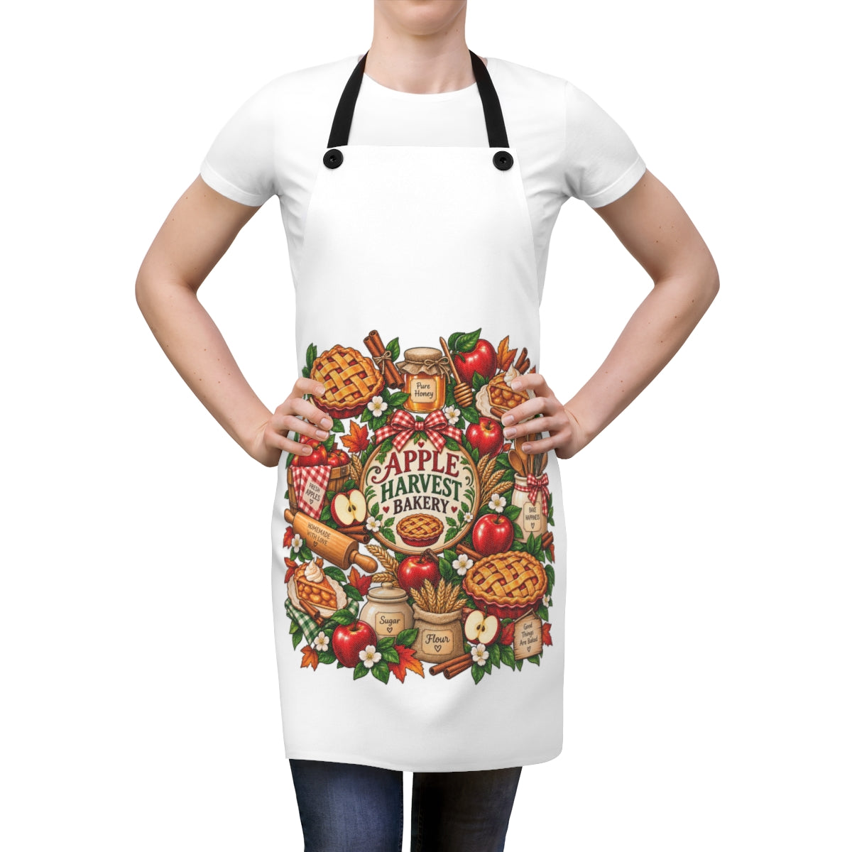Kitchen Boss Autumn Harvest Apron | Fall Pumpkin Thanksgiving Baking