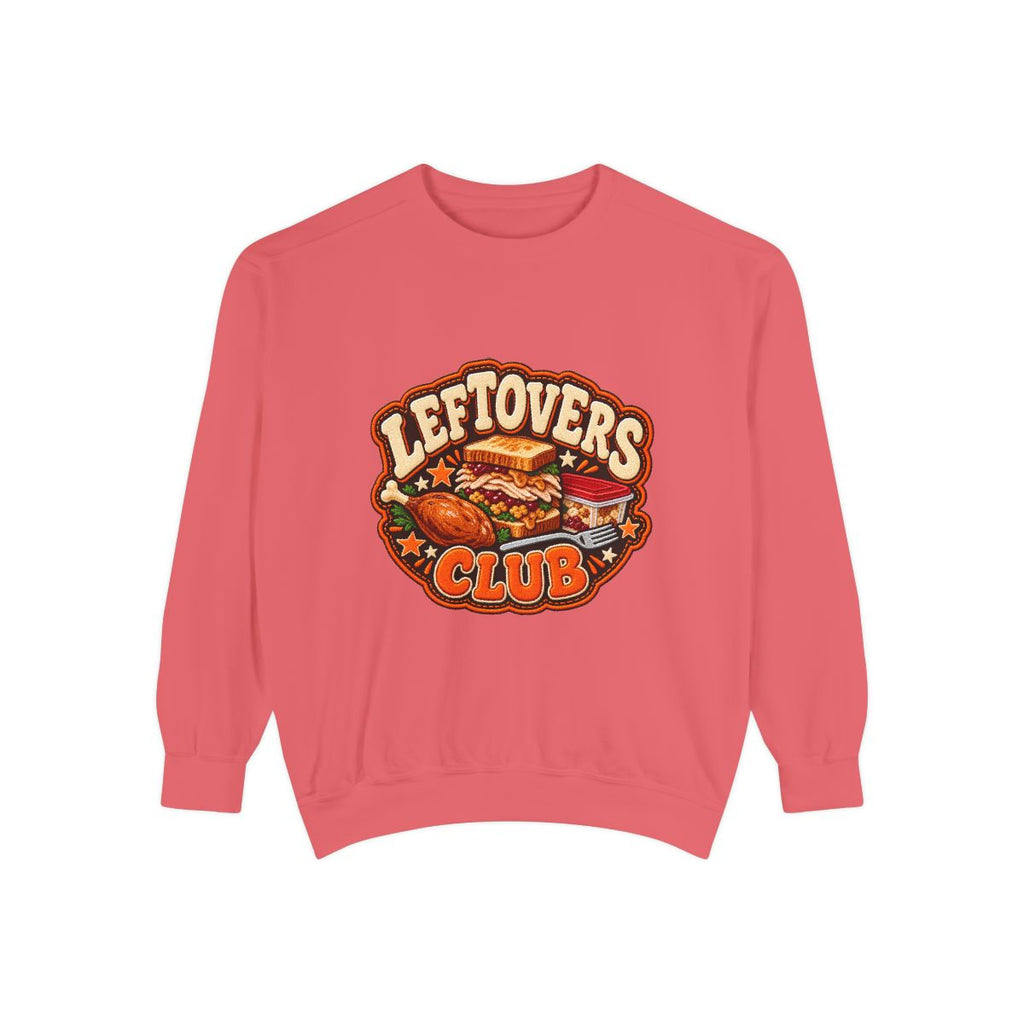 Leftovers Club sweatshirt | Thanksgiving turkey sandwich graphic