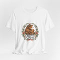 Mama Bear floral wreath T-Shirt | Mother's Day mom bear tee