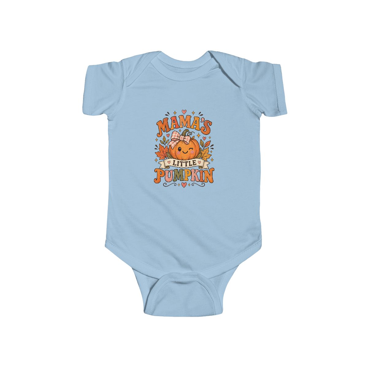 Mama's Little Pumpkin Bodysuit | Fall Pumpkin Baby Onesie