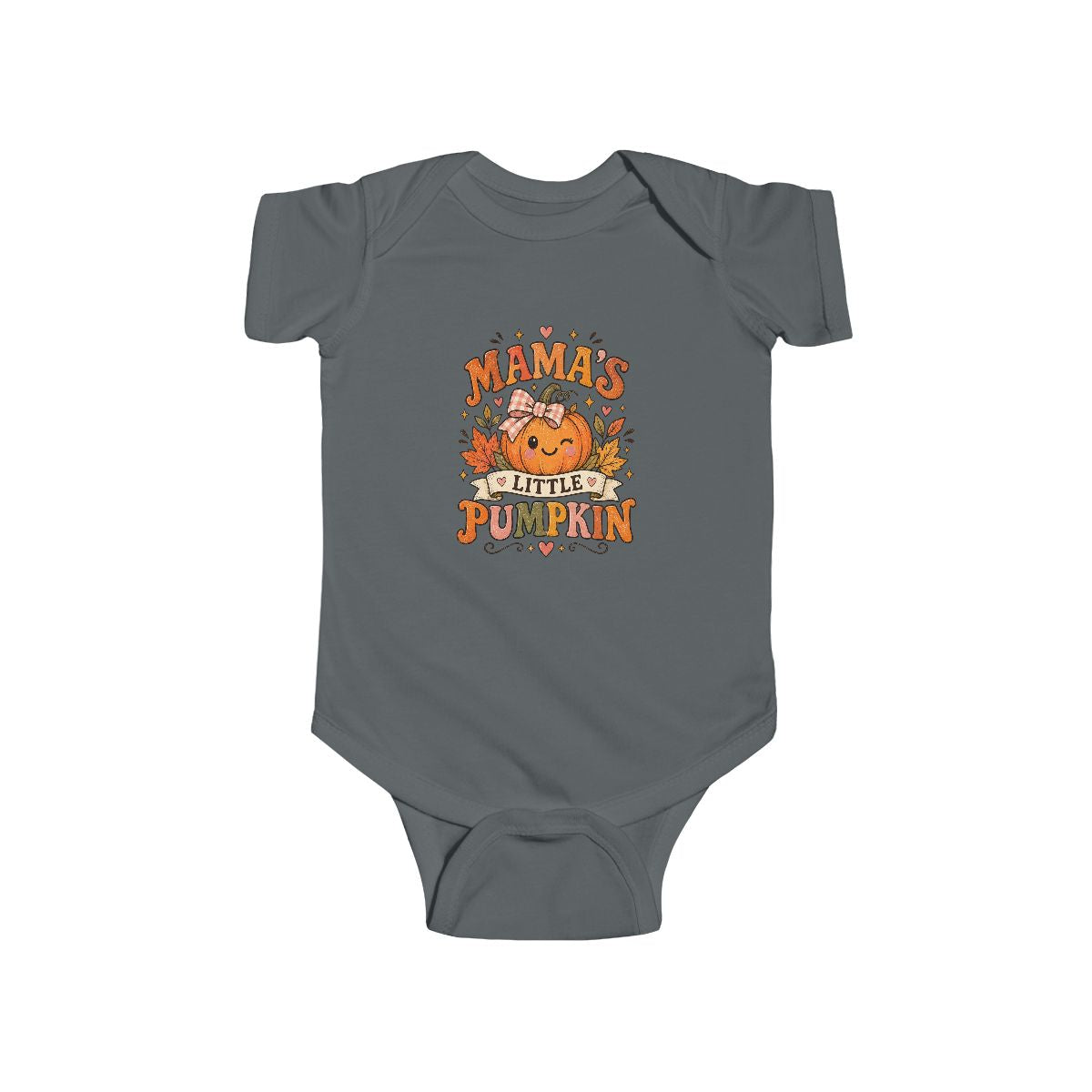 Mama's Little Pumpkin Bodysuit | Fall Pumpkin Baby Onesie