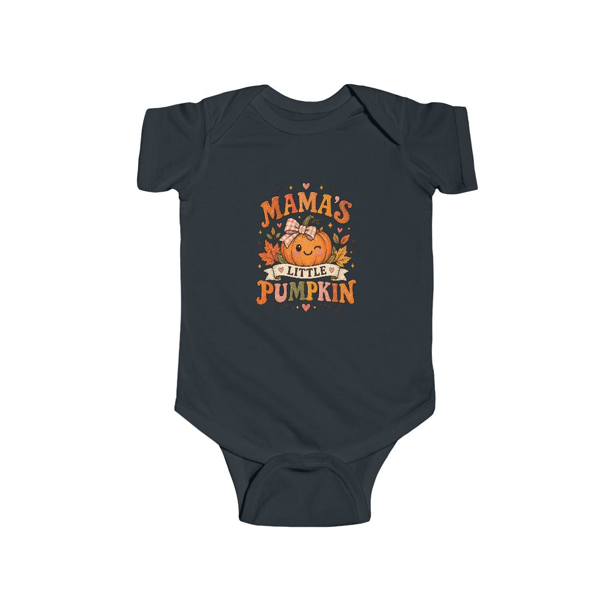 Mama's Little Pumpkin Bodysuit | Fall Pumpkin Baby Onesie