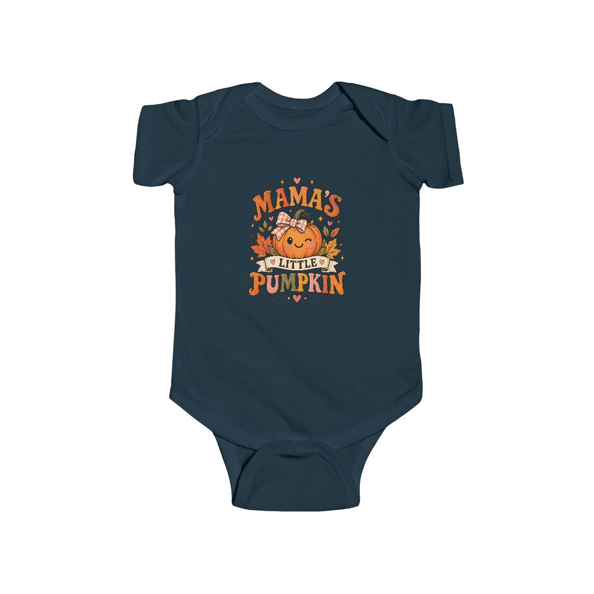 Mama's Little Pumpkin Bodysuit | Fall Pumpkin Baby Onesie