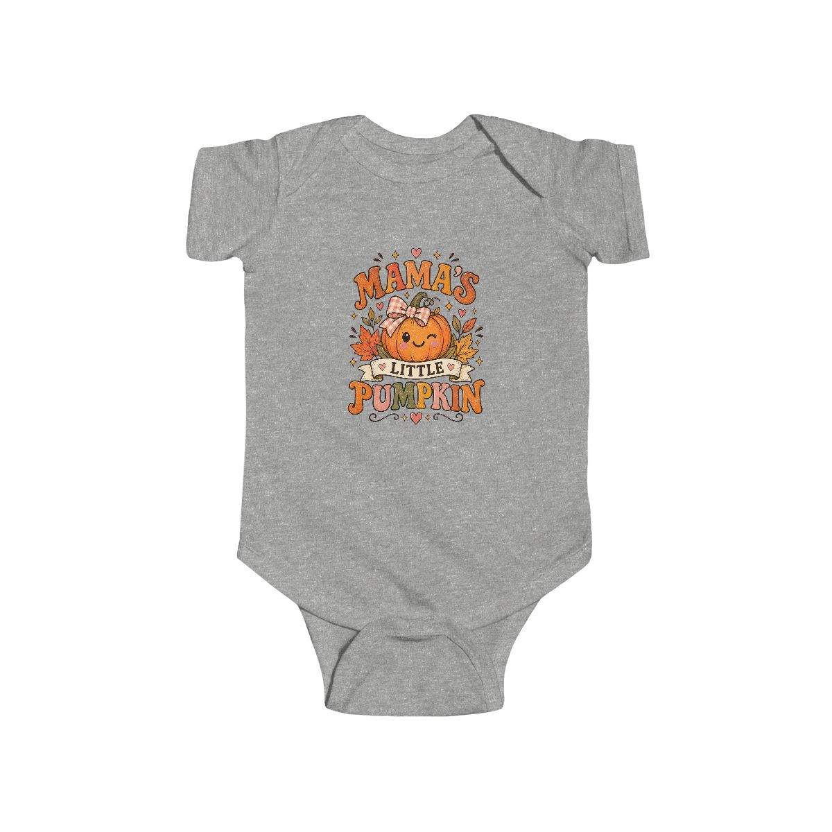 Mama's Little Pumpkin Bodysuit | Fall Pumpkin Baby Onesie