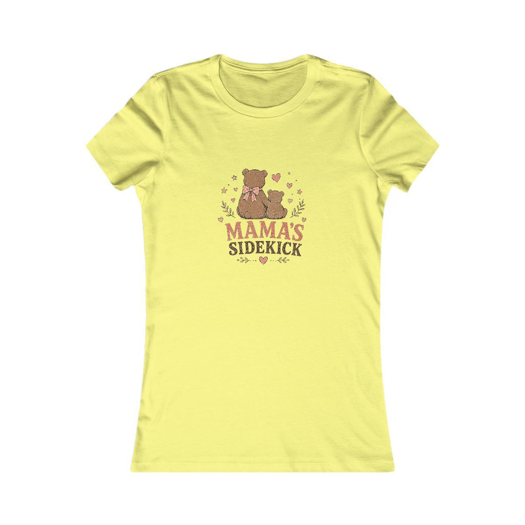 Mama's Sidekick Bear tee | Women's T-Shirt, Cute Mom and Baby Design