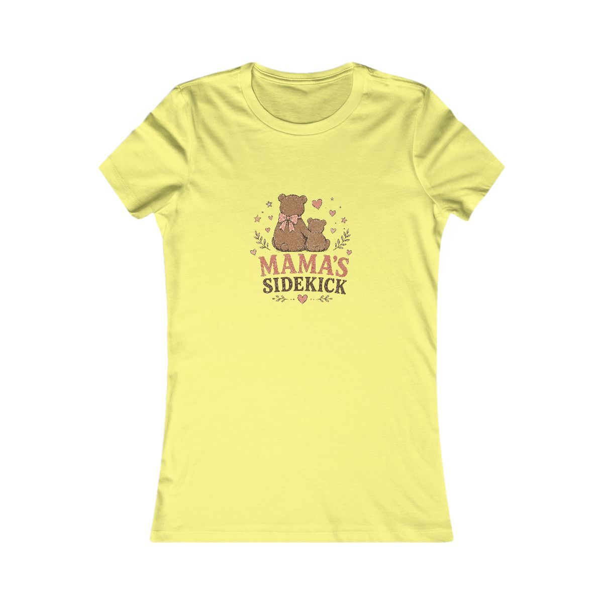 Mama's Sidekick Bear tee | Women's T-Shirt, Cute Mom and Baby Design