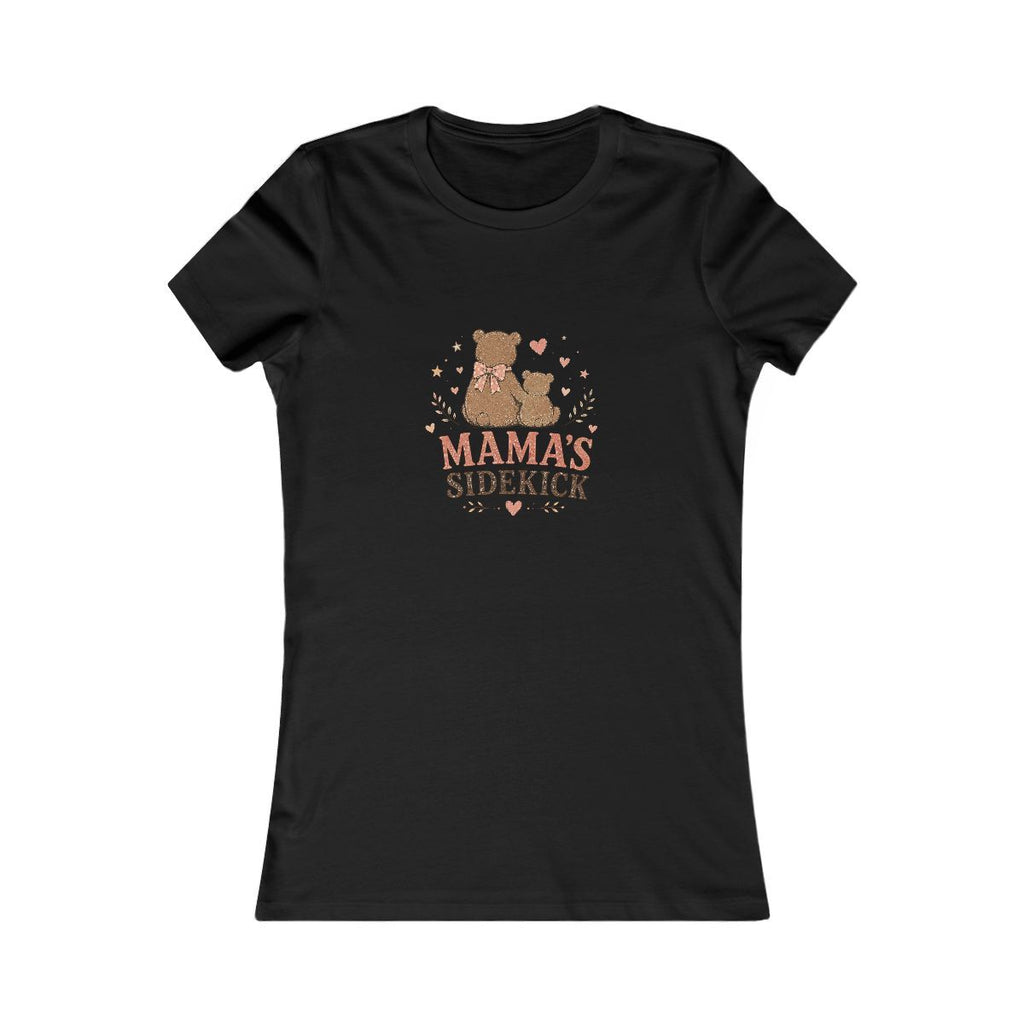 Mama's Sidekick Bear tee | Women's T-Shirt, Cute Mom and Baby Design