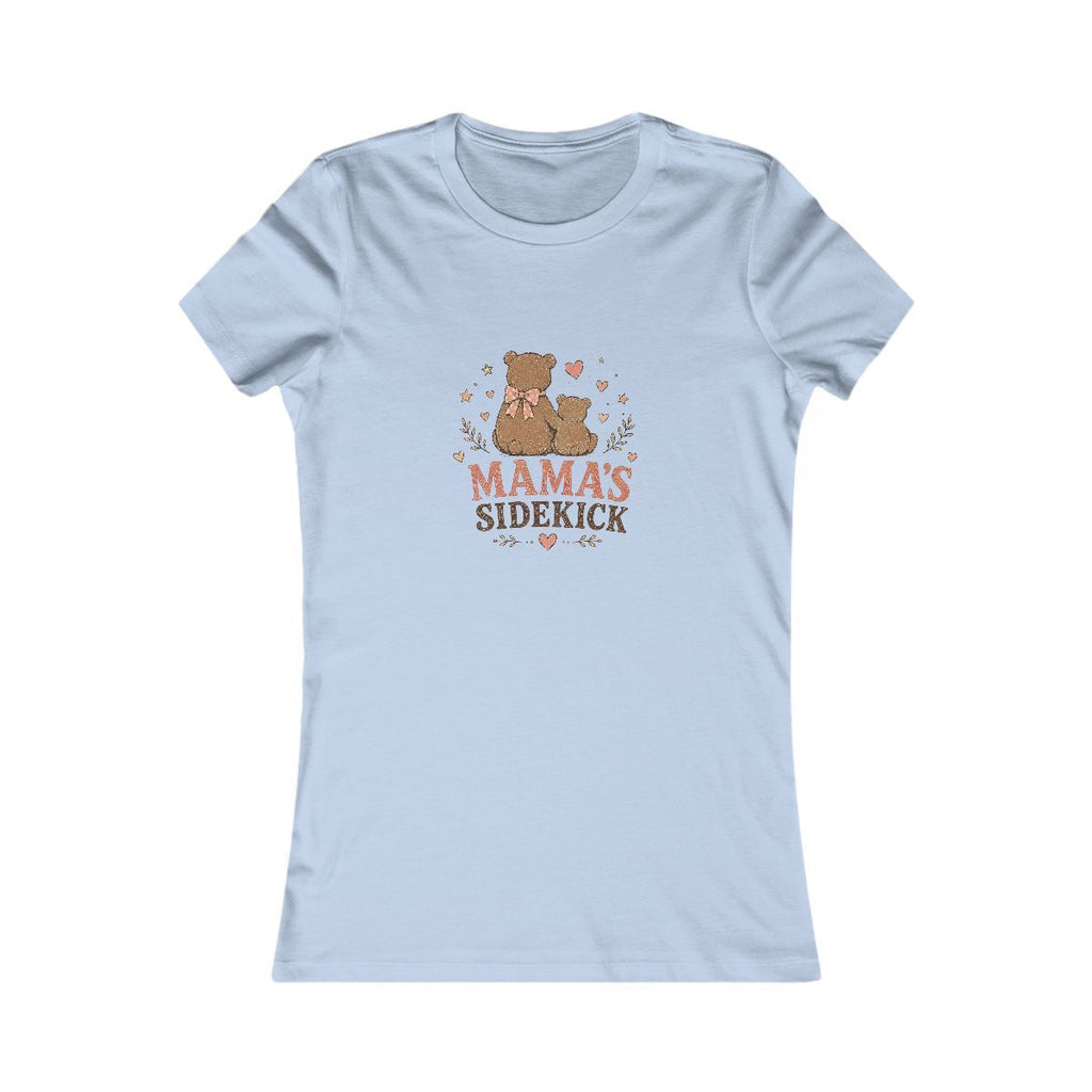 Mama's Sidekick Bear tee | Women's T-Shirt, Cute Mom and Baby Design