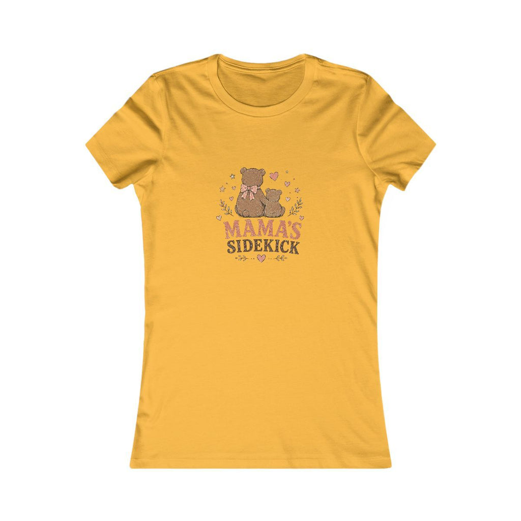 Mama's Sidekick Bear tee | Women's T-Shirt, Cute Mom and Baby Design
