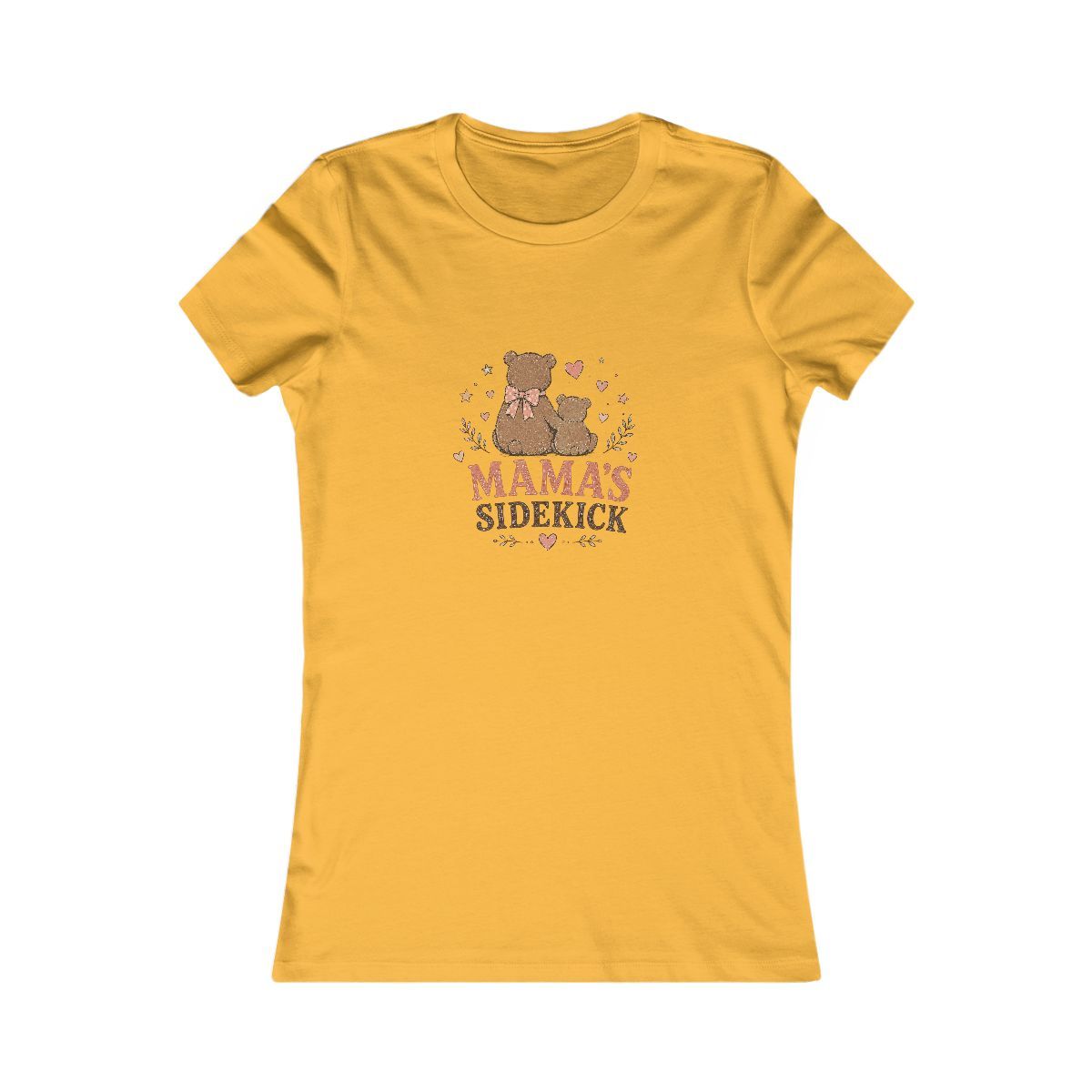 Mama's Sidekick Bear tee | Women's T-Shirt, Cute Mom and Baby Design