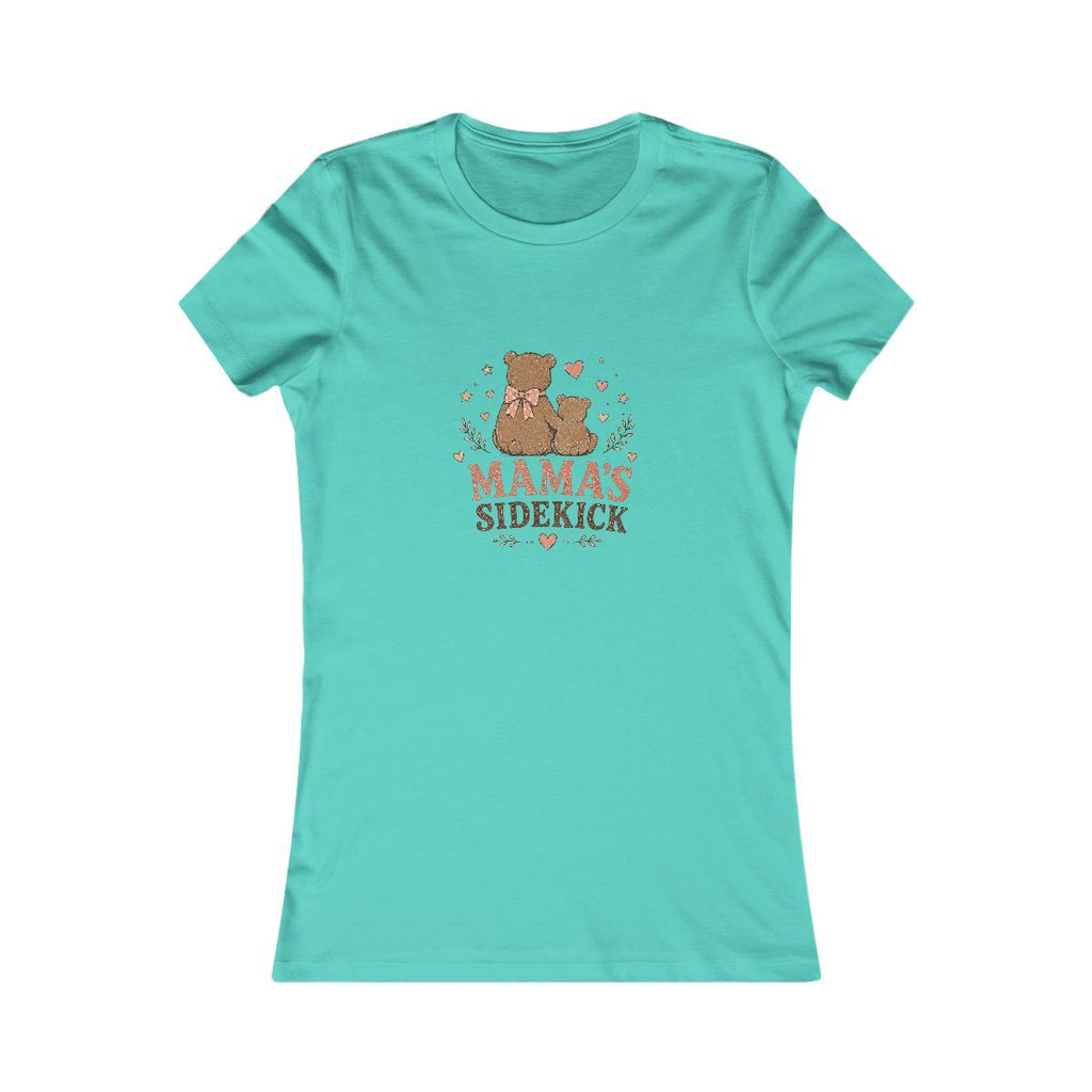 Mama's Sidekick Bear tee | Women's T-Shirt, Cute Mom and Baby Design