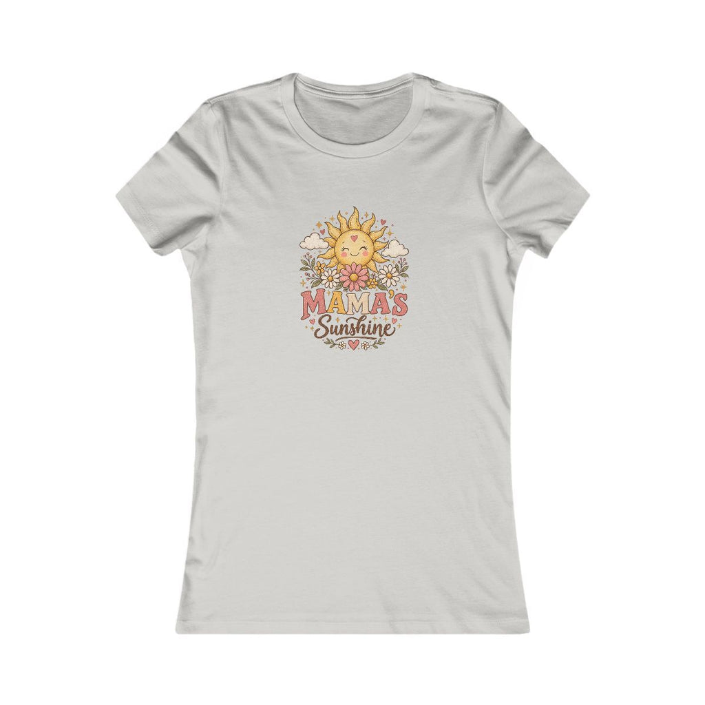 Mama's Sunshine Tee | Retro Sunflower Sun Illustration