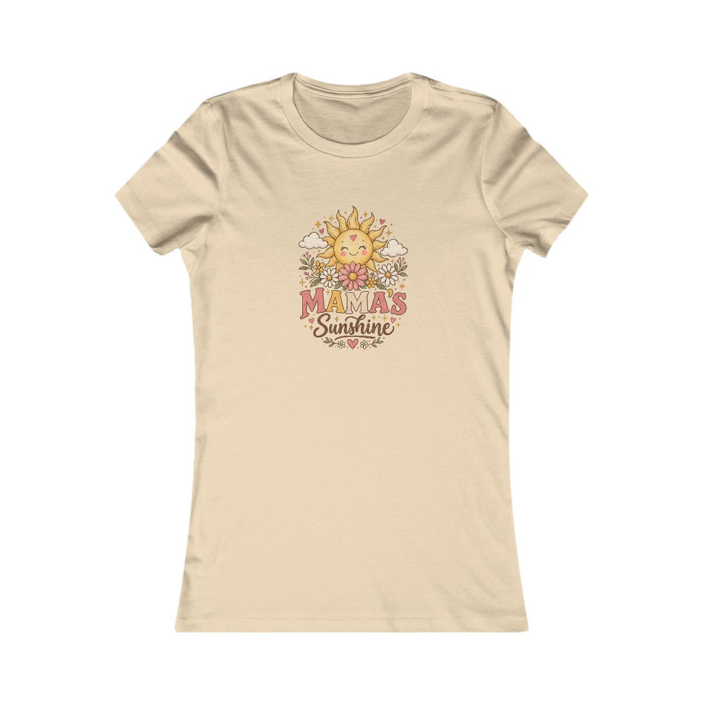 Mama's Sunshine Tee | Retro Sunflower Sun Illustration