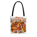 Market Day Pie Day Tote Bag | Autumn Harvest Basket, Pie and Apples