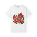 Merry & Bright Cardinal T-shirt | Christmas Holly Holiday Tee