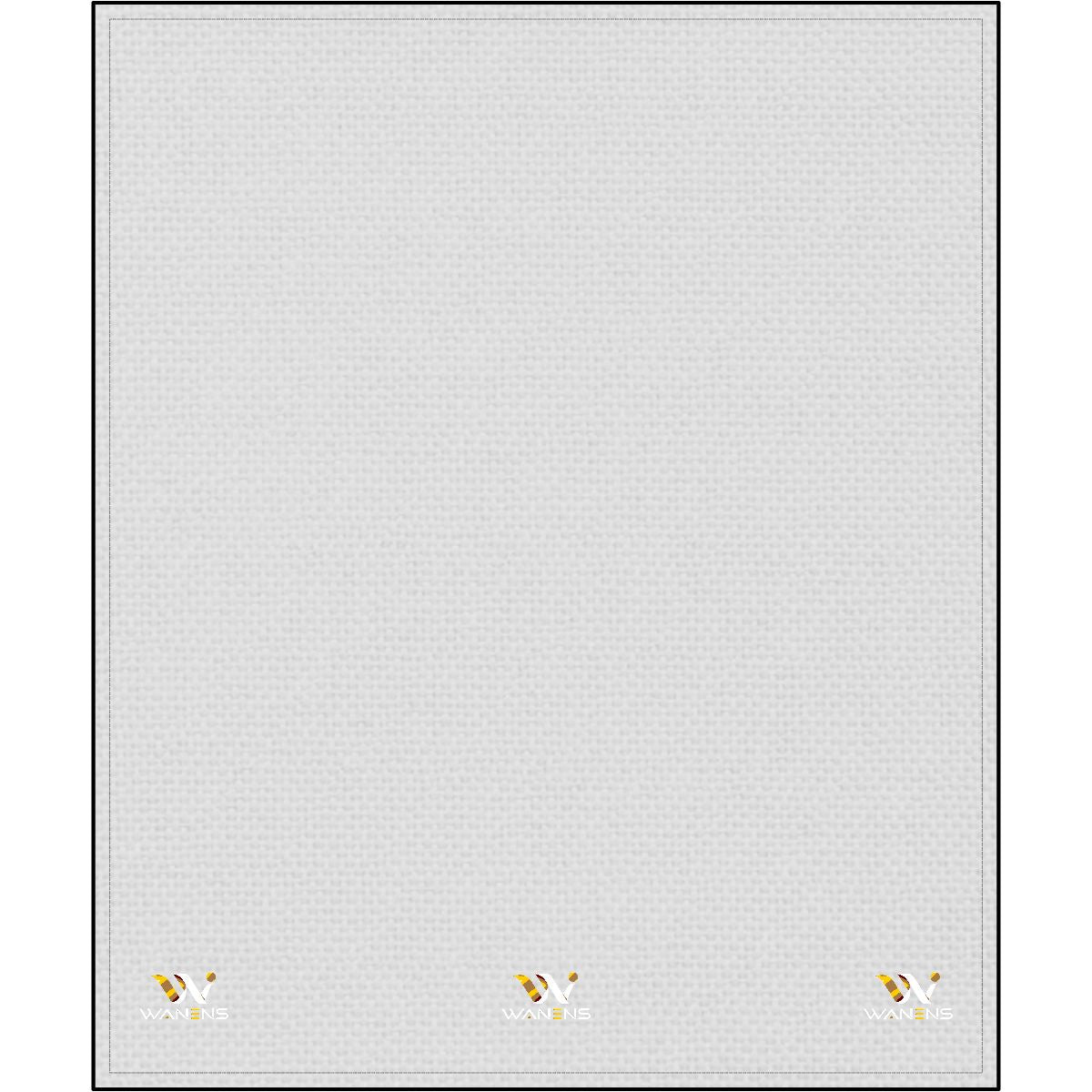 Minimal Gold Bee Embroidery Throw Blanket | Cozy Plush Decor - Marshmallow