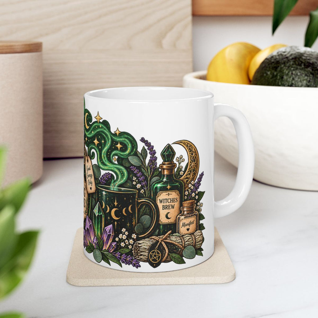 Morning Potions Mug | Witchy Potion Bottle Coffee Cup