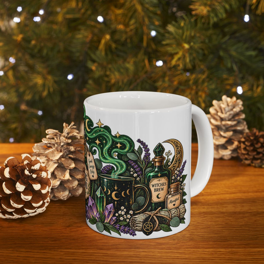 Morning Potions Mug | Witchy Potion Bottle Coffee Cup