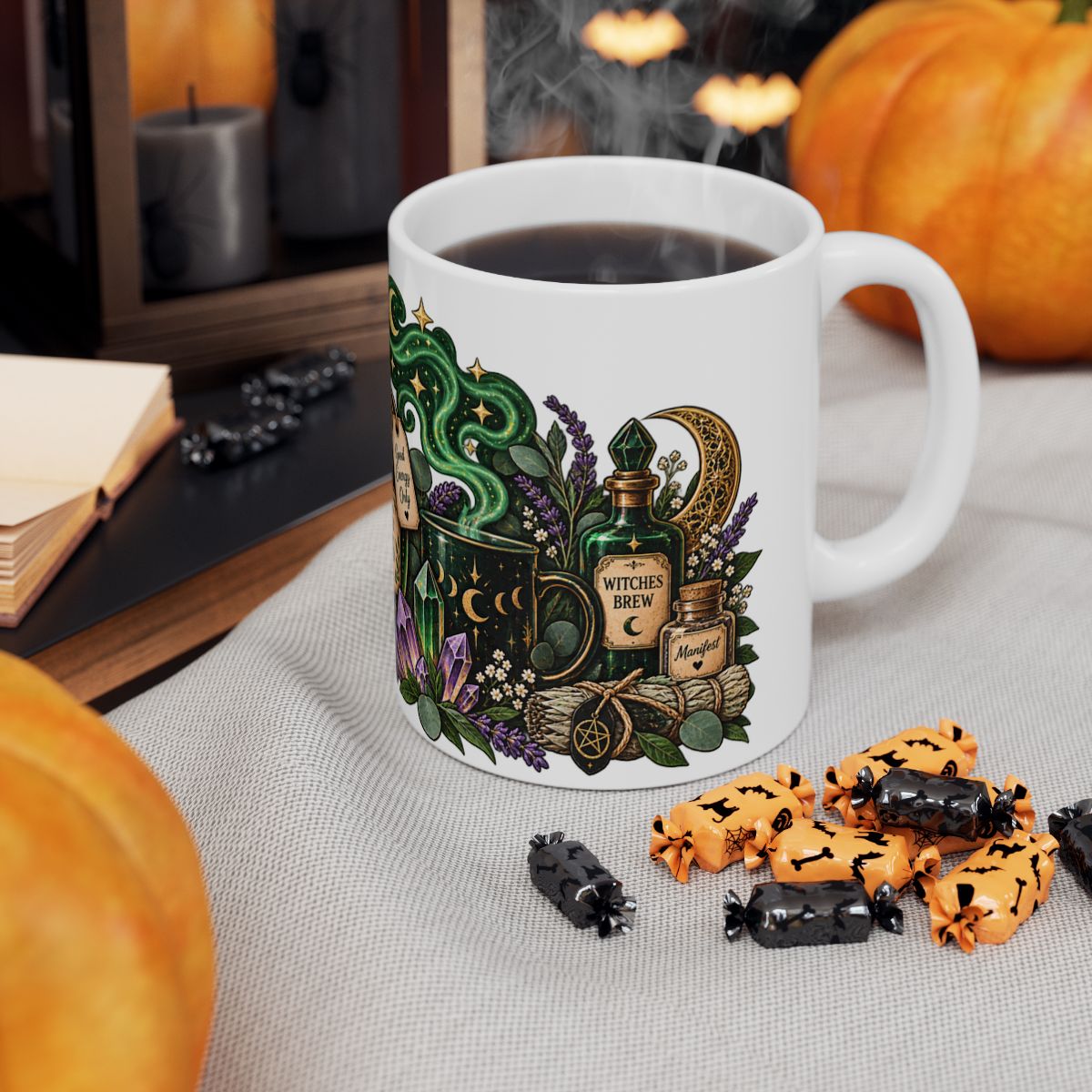 Morning Potions Mug | Witchy Potion Bottle Coffee Cup