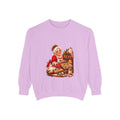 Mrs. Claus Baking Cookies Sweatshirt | Vintage Christmas Kitchen Illustration