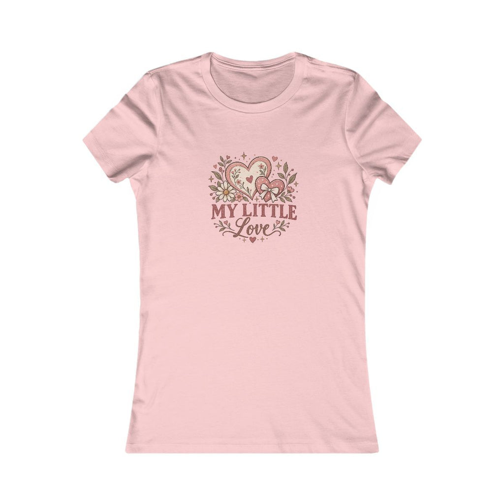 My Little Love tee | Heart Floral Design