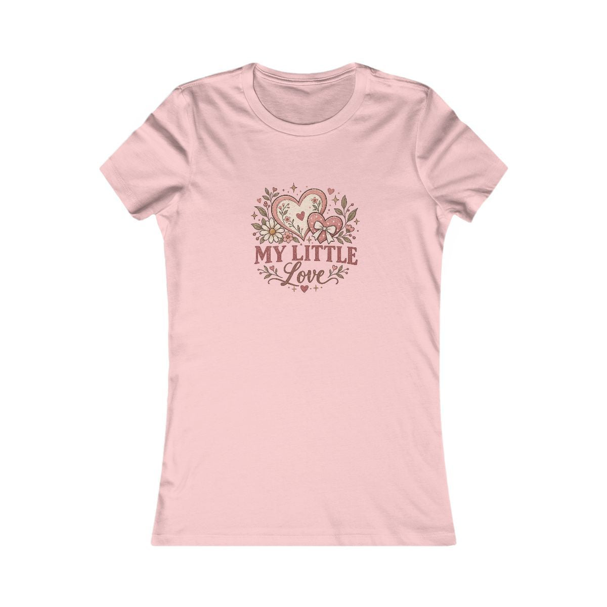 My Little Love tee | Heart Floral Design