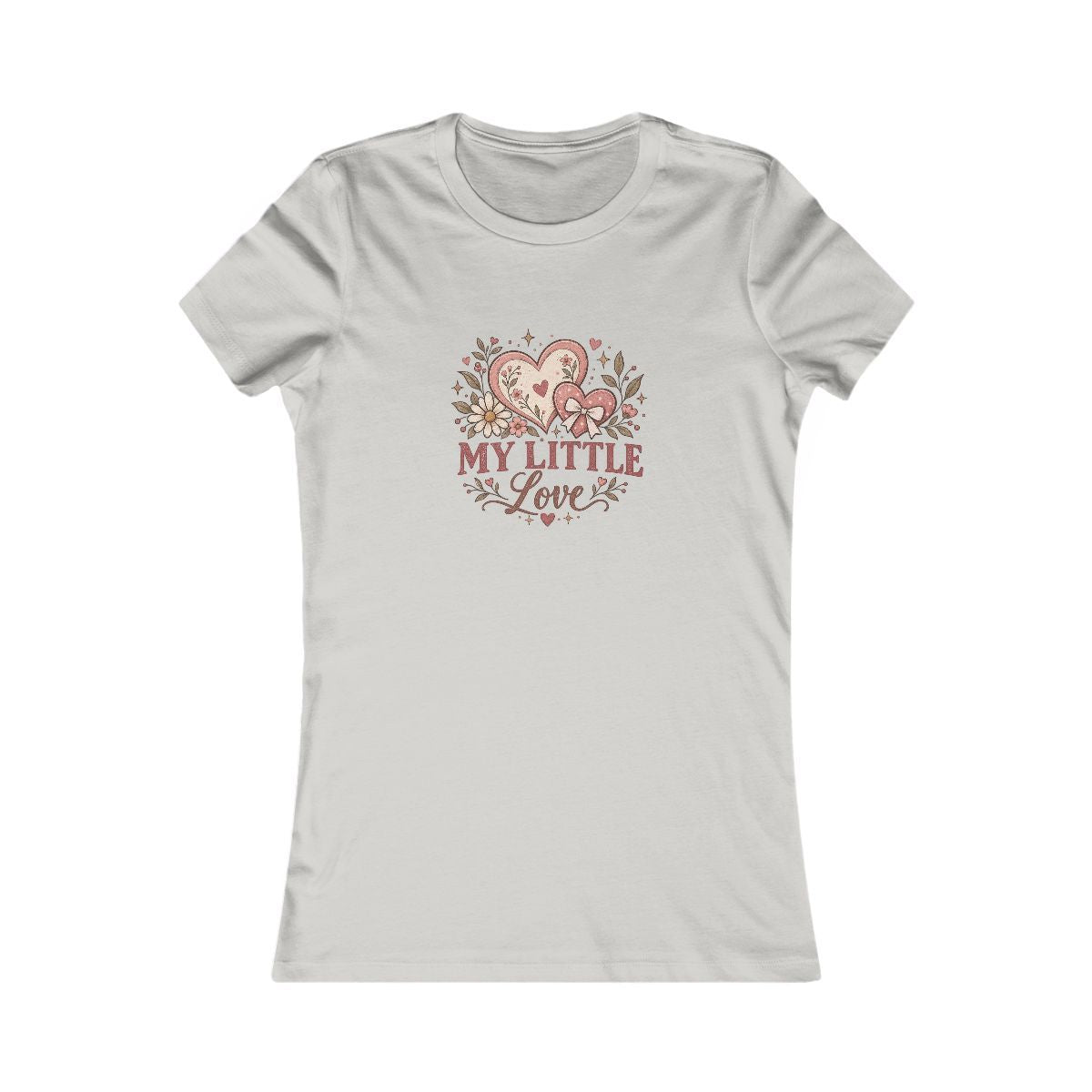 My Little Love tee | Heart Floral Design