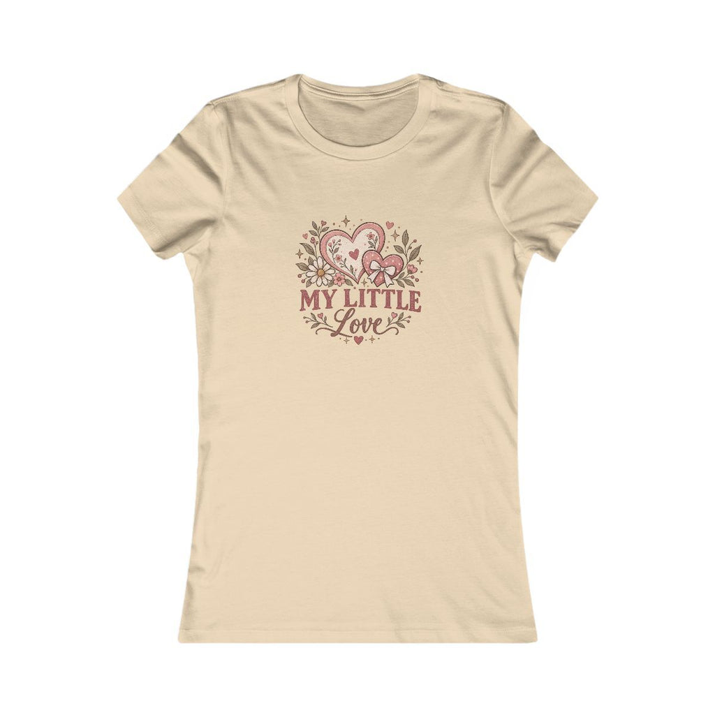 My Little Love tee | Heart Floral Design