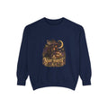 Night Harvest Witchcore Sweatshirt | Celestial Witch Mushroom Moon Graphic Crewneck, Witchy Aesthetic Fall Gift