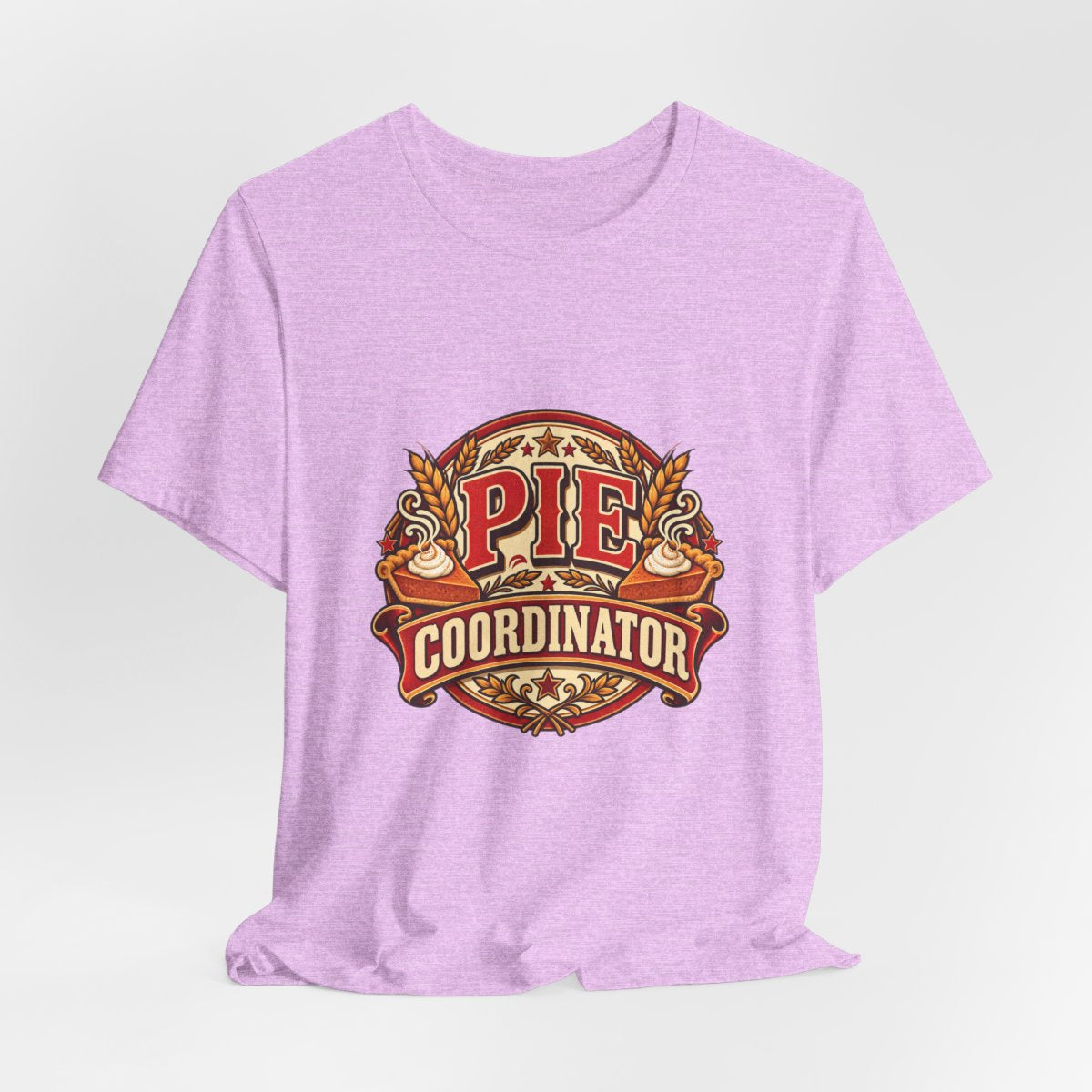 Pie Coordinator T-Shirt | Thanksgiving Pie Baker Kitchen Tee