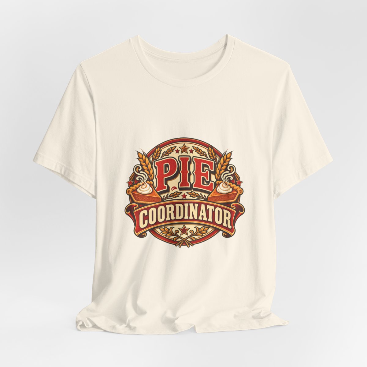 Pie Coordinator T-Shirt | Thanksgiving Pie Baker Kitchen Tee