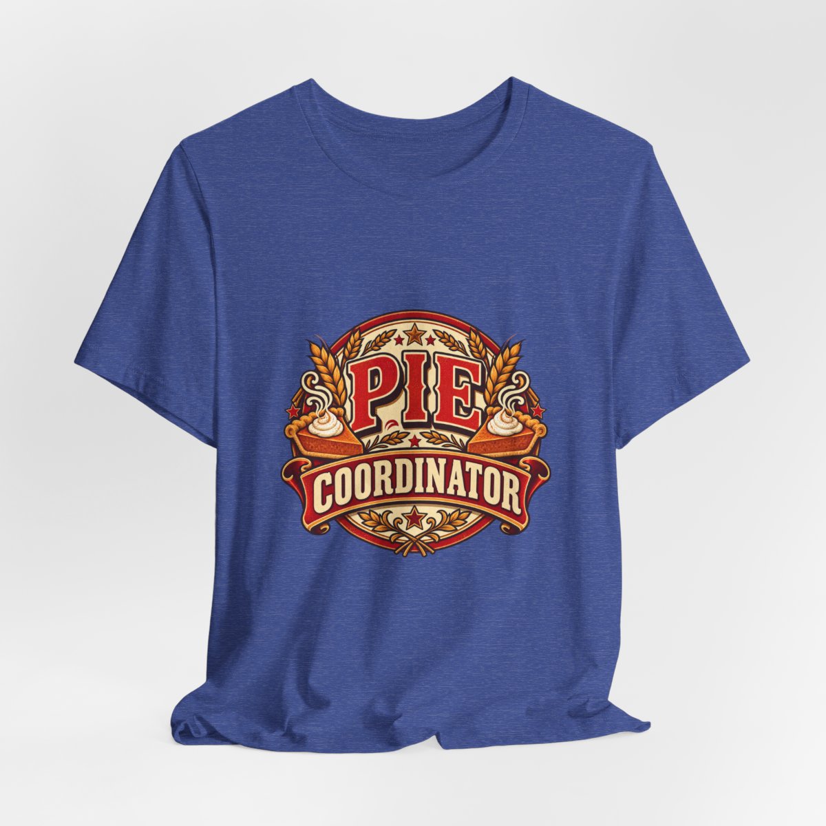 Pie Coordinator T-Shirt | Thanksgiving Pie Baker Kitchen Tee