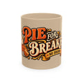 Pie for Breakfast Mug | Pumpkin Slice Illustration, Cozy Fall Morning