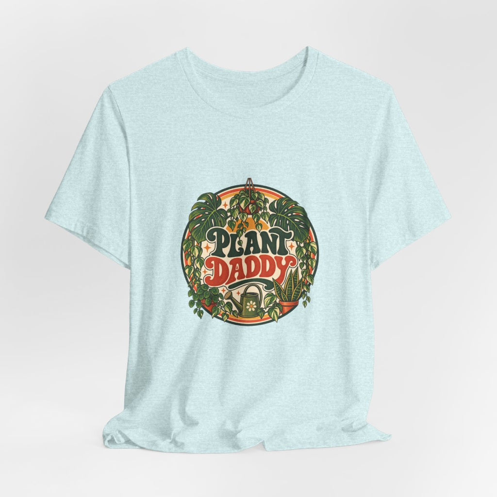 Plant Daddy T-shirt | Retro Botanical Graphic Tee, Plant Lover