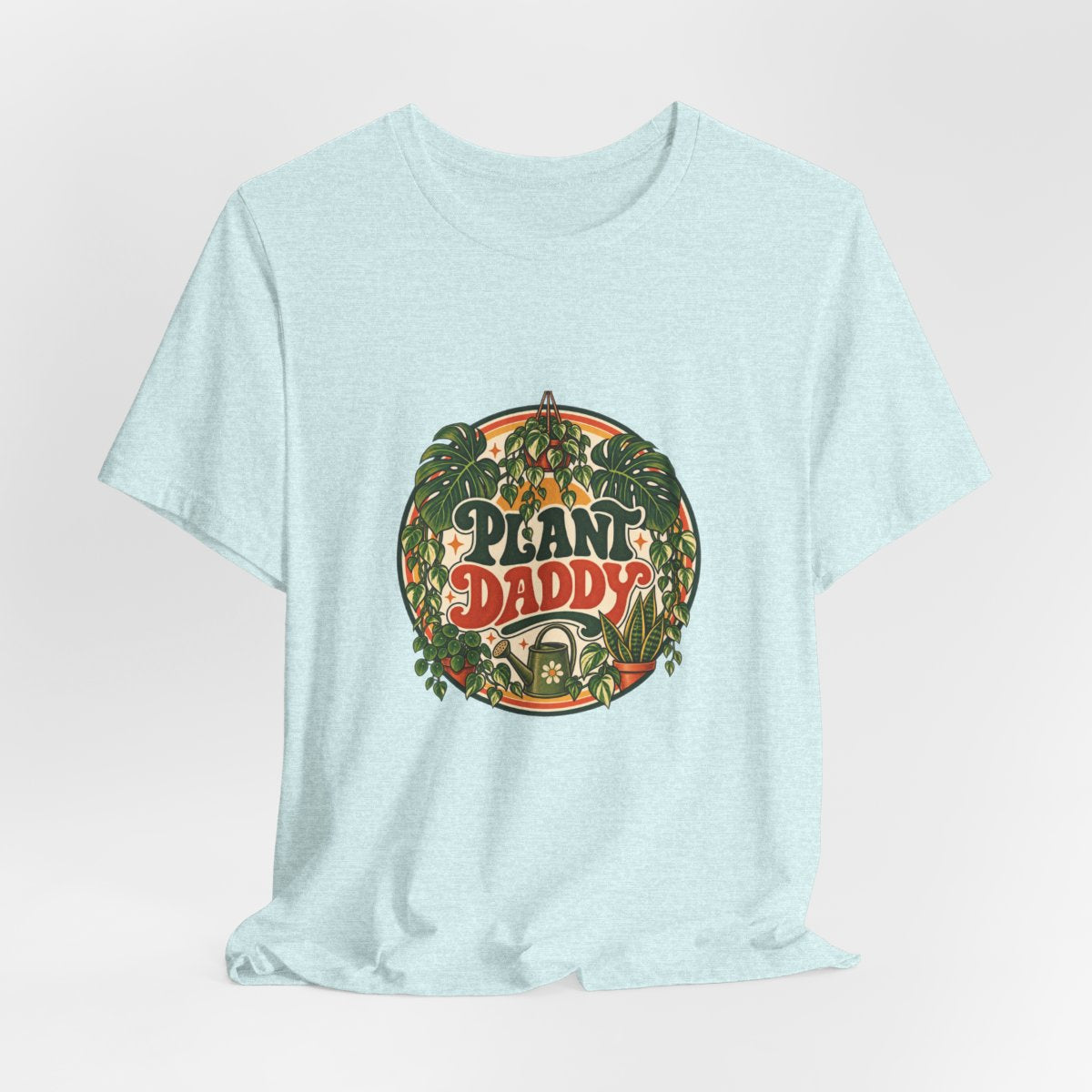 Plant Daddy T-shirt | Retro Botanical Graphic Tee, Plant Lover