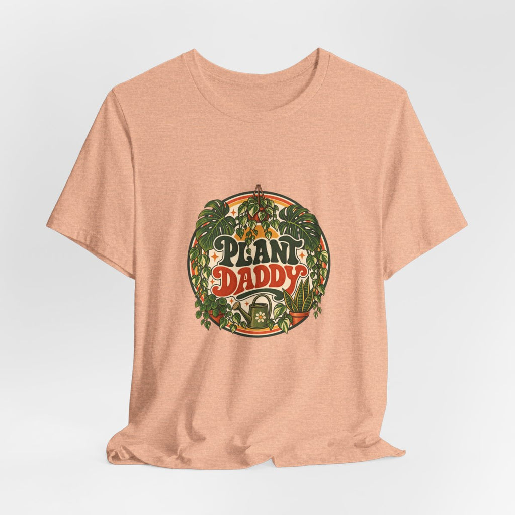 Plant Daddy T-shirt | Retro Botanical Graphic Tee, Plant Lover