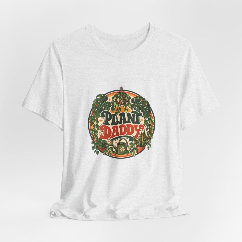 Plant Daddy T-shirt | Retro Botanical Graphic Tee, Plant Lover