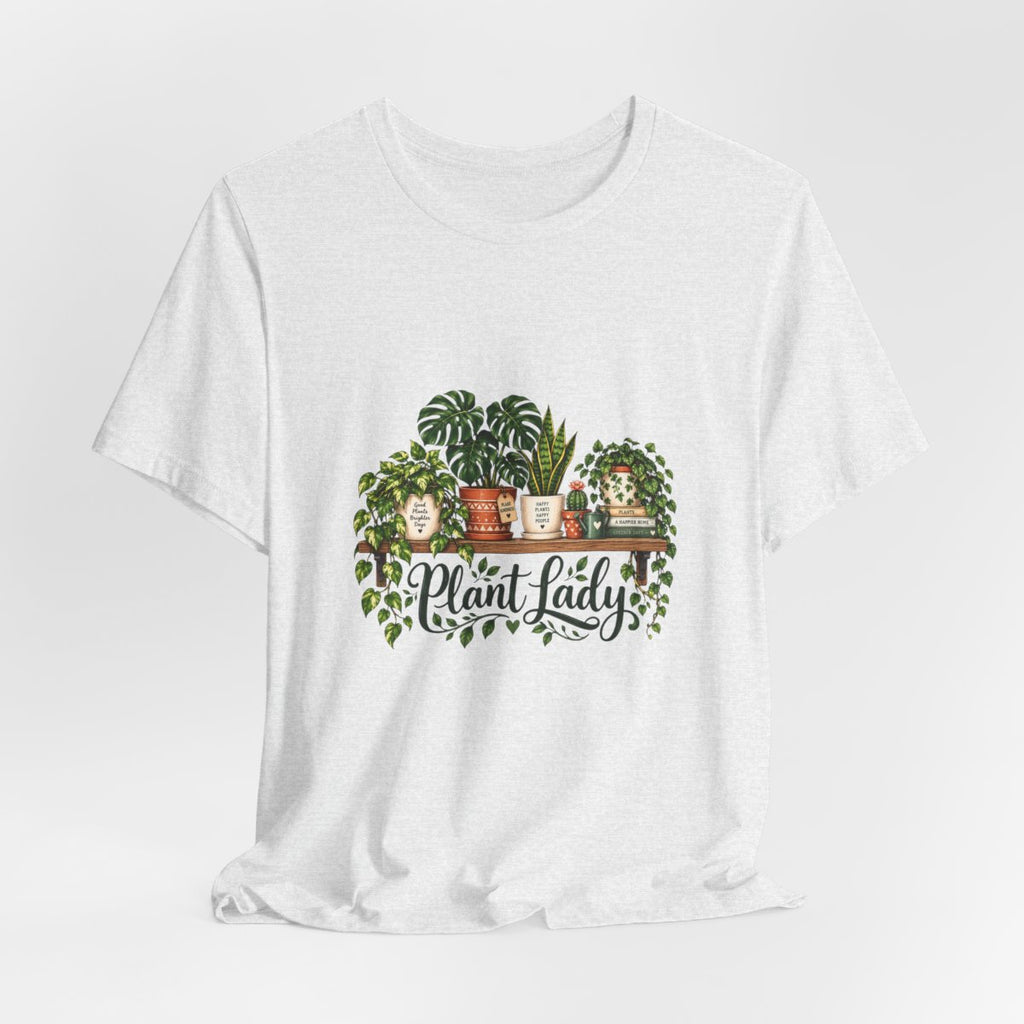 Plant Lady tee | Potted Houseplants illustration