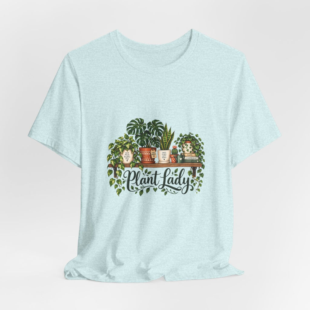 Plant Lady tee | Potted Houseplants illustration