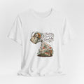 Planting Seeds of Knowledge T-Shirt | Watering Can, Books, Floral Illustration