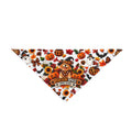 Pup-kin Spice Pumpkin Patch Pet Bandana | Halloween Fall Leaves