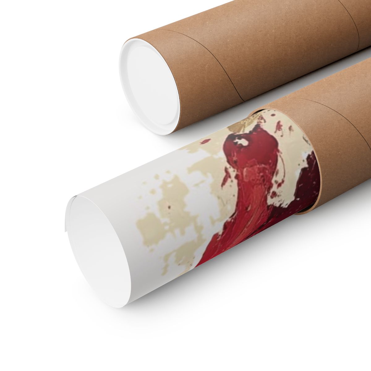 Red Splash Running Horse Poster | Matte Vertical Poster