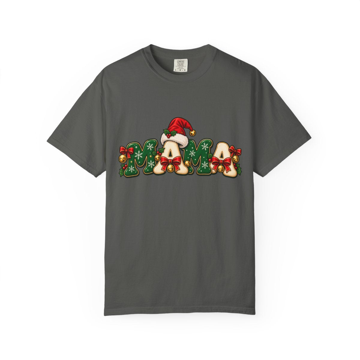 Santa Mushroom Christmas T-shirt | Holiday Mushroom Graphic