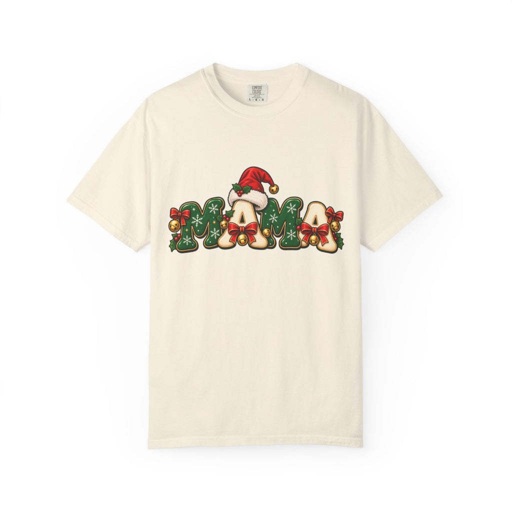 Santa Mushroom Christmas T-shirt | Holiday Mushroom Graphic