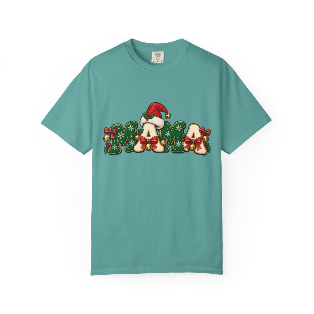 Santa Mushroom Christmas T-shirt | Holiday Mushroom Graphic
