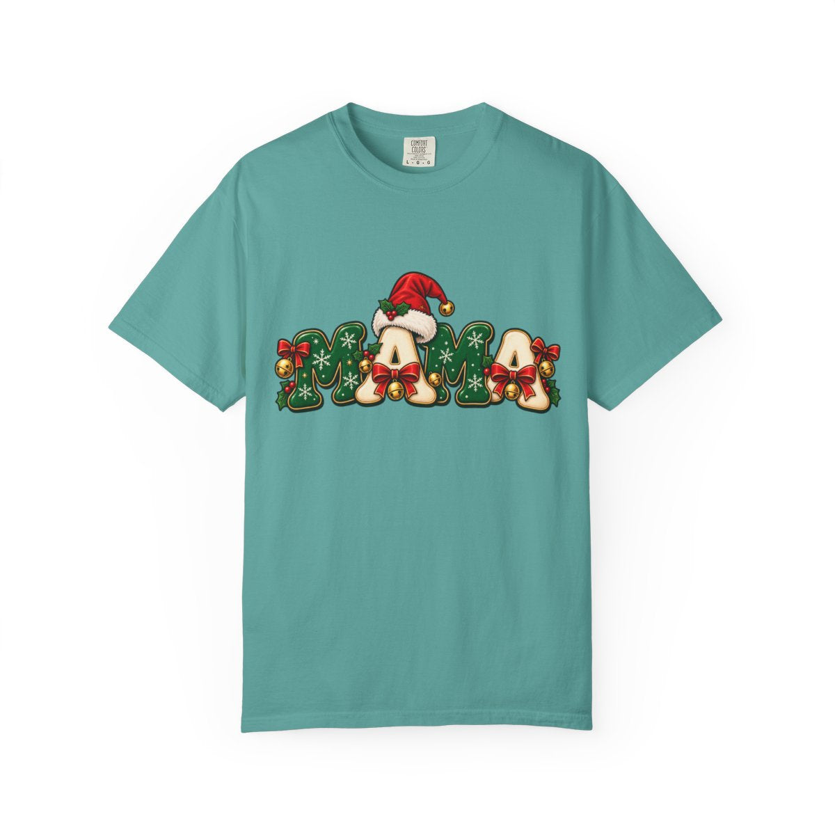 Santa Mushroom Christmas T-shirt | Holiday Mushroom Graphic